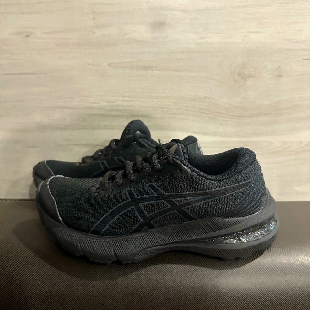 Asics Kids Black Running Shoes